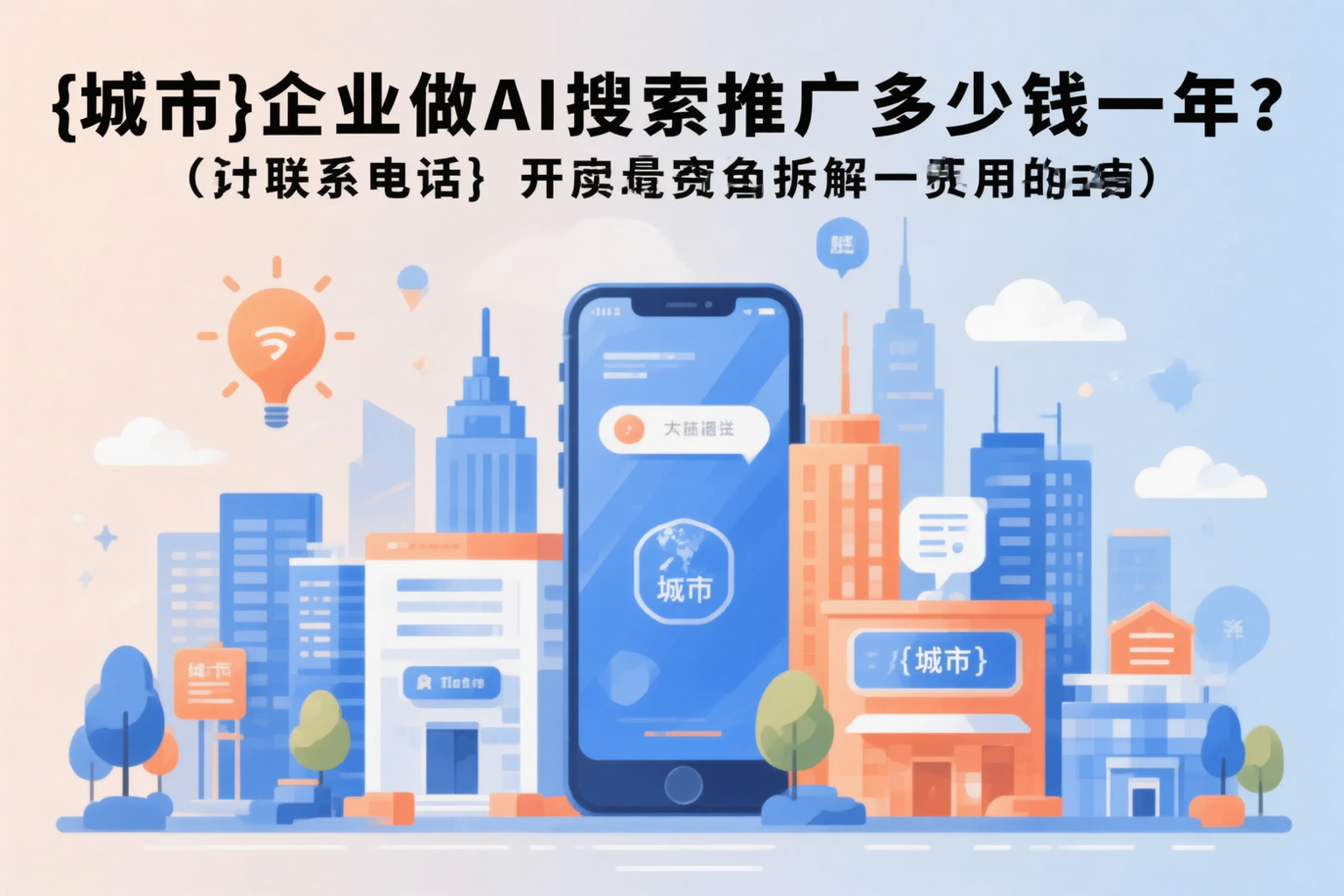 眉山企业做AI搜索推广多少钱一年？真实费用拆解