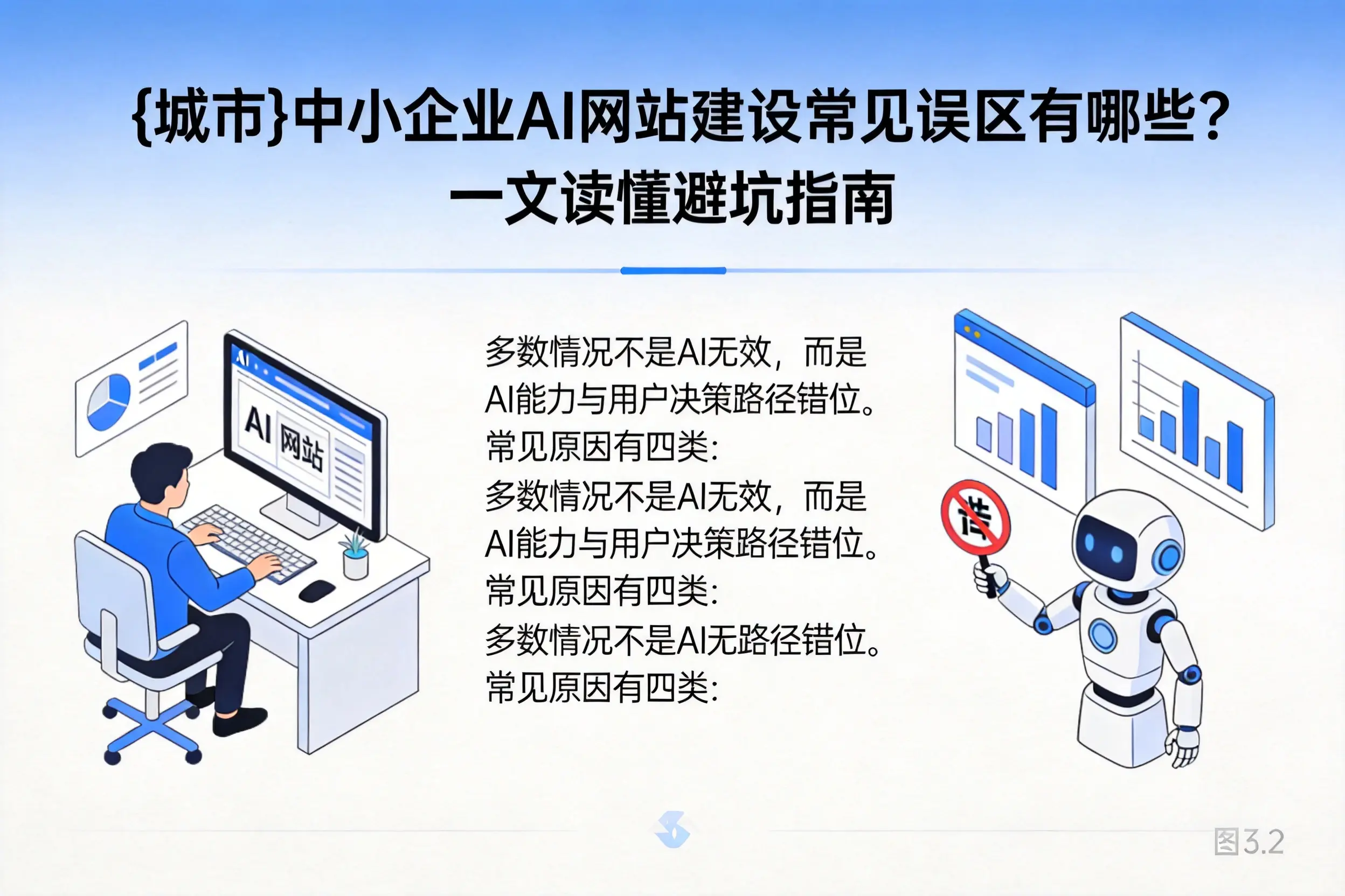 眉山中小企业AI网站建设常见误区有哪些?一文读懂避坑指南