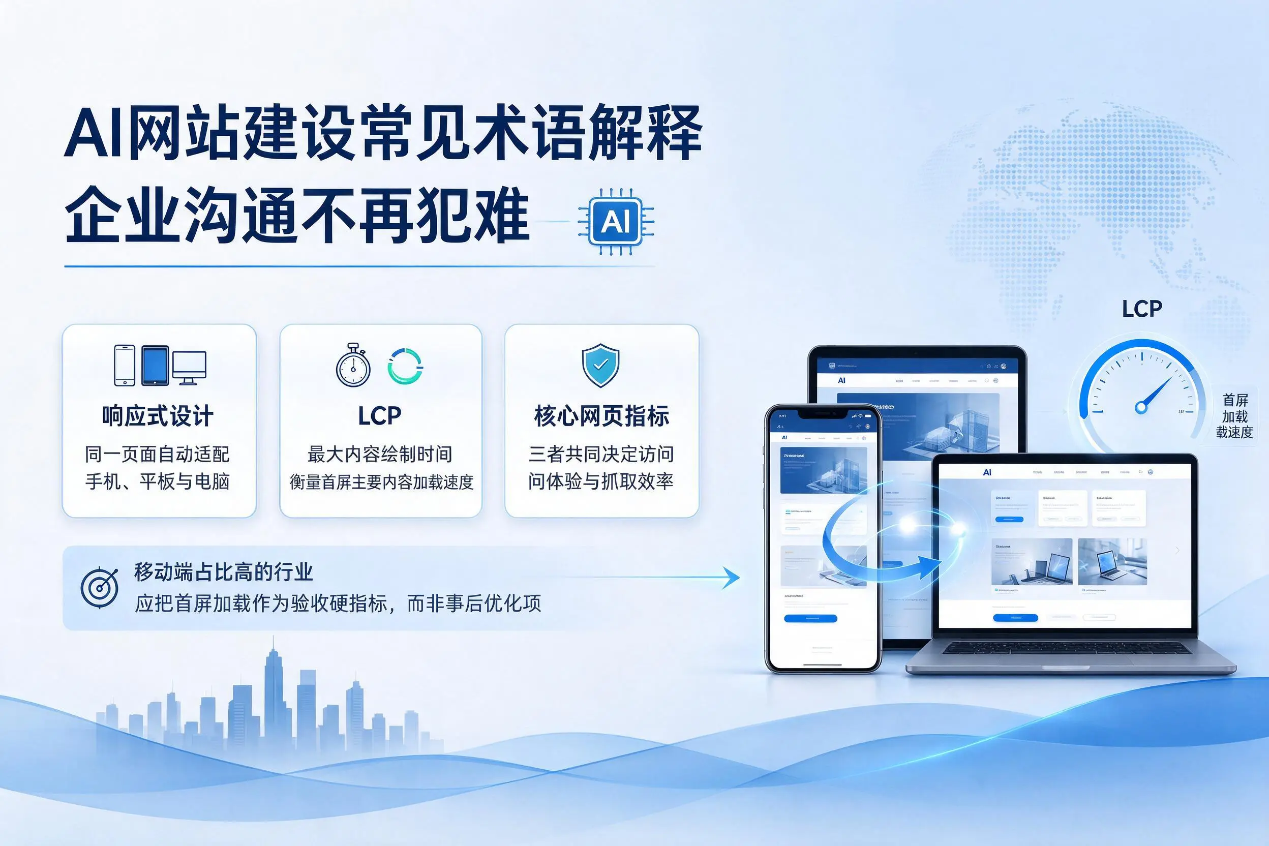 AI网站建设常见术语解释,眉山企业沟通不再犯难